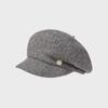 Wool Octagonal Cap Autumn Winter Women's Beret Painter's Cap