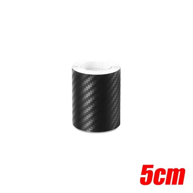 1-10M 3D Nano Carbon Fiber Car Sticker Paste Protector Strips Anti Scratch Door Sill Side Mirror Waterproof Tape Protection Film