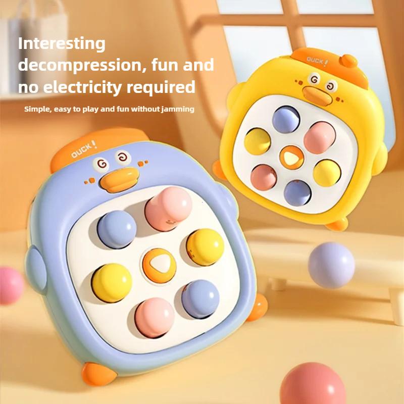 Mini Whack-a-Mole Hand-eye Coordination Educational Toy Random Color Children's Pinch Finger Decompression Toy