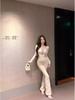 Sweet & Spicy V-Neck Bow Lace Trim Slim Fit Long Sleeve Women's Top (2026 Spring/Autumn)