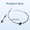 Automatic Transmission Gear Shift Cable Replacement for YC2Z-7E395-AC YC2Z7E395AC Compatible with Ford Econoline E-150 E-250 E-350 1997-2004 Shifter