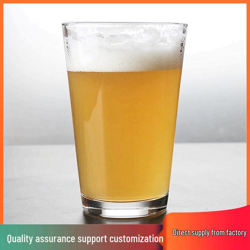 16oz Transparent Craft Beer Pint Glass with Logo - 480ml Gift Item