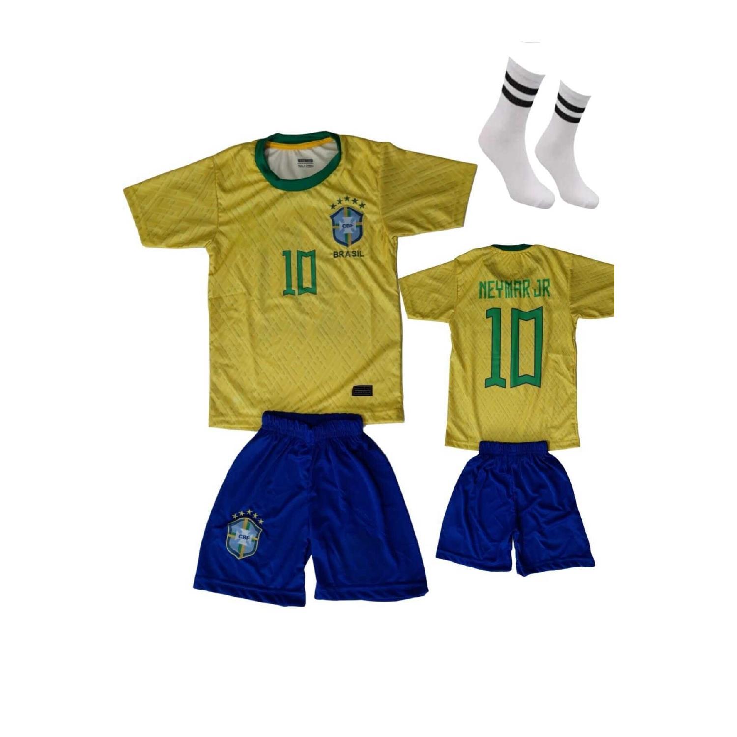 

Комплект из 3 детских майок нового сезона Neymar 23/24