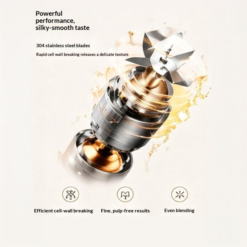 Portable Bottle Electric 6 Blades Multifunction Juice Blender Fresh Juice Smoothie Blender Ice Crushcup Food Processor
