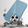 For iPhone 16 Pro Max Magnetic Case Compatible with MagSafe TPU Phone Back Cover with Lanyard