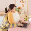 Adorable Bread Cat Plush Pillow - Whimsical Sleep Companion & Office Backrest Kitten Doll