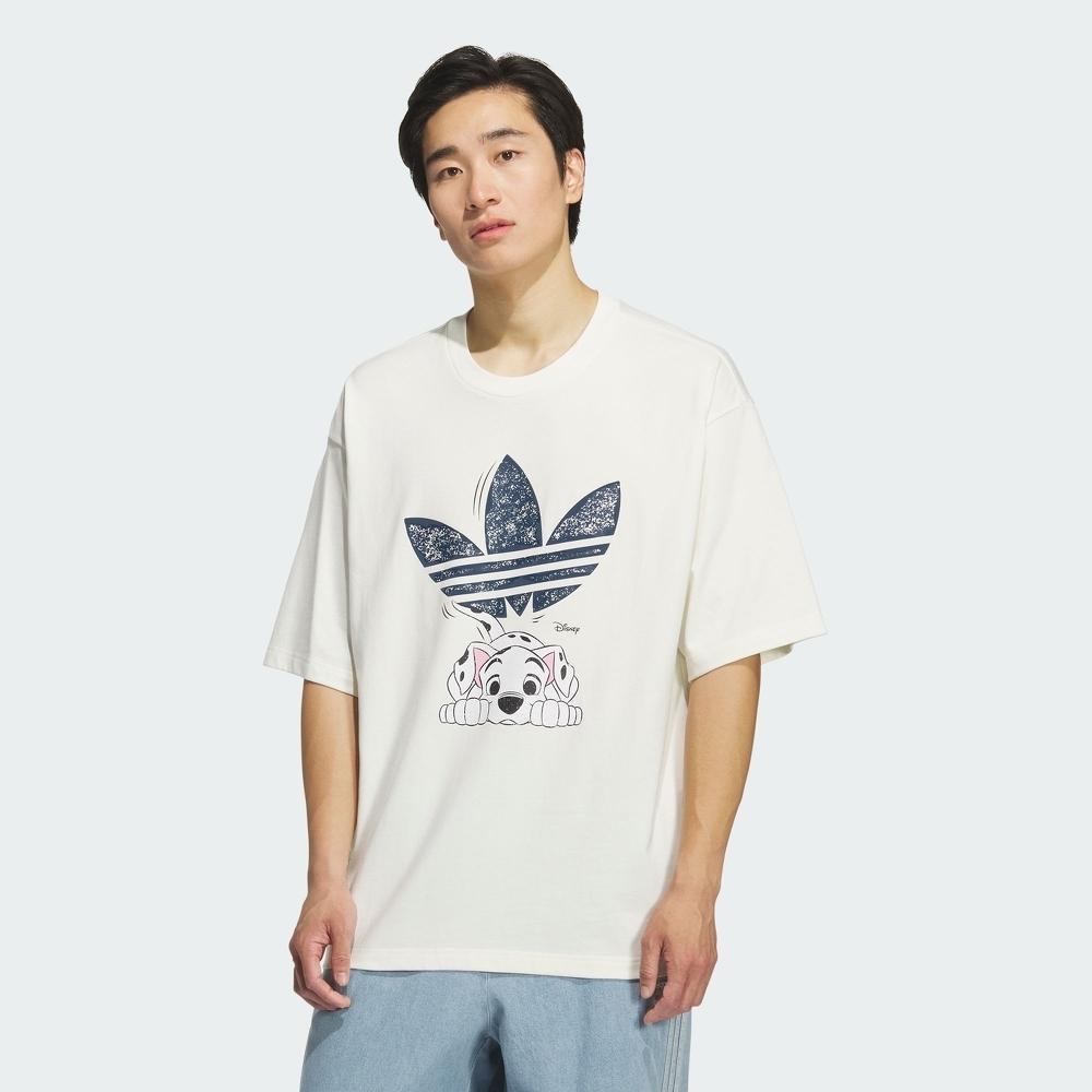 Adidas Originals X Disney Classic Sports Series Round Neck Fashion Soft Versatile Short Sleeve T-Shirt Men Tops KG6683