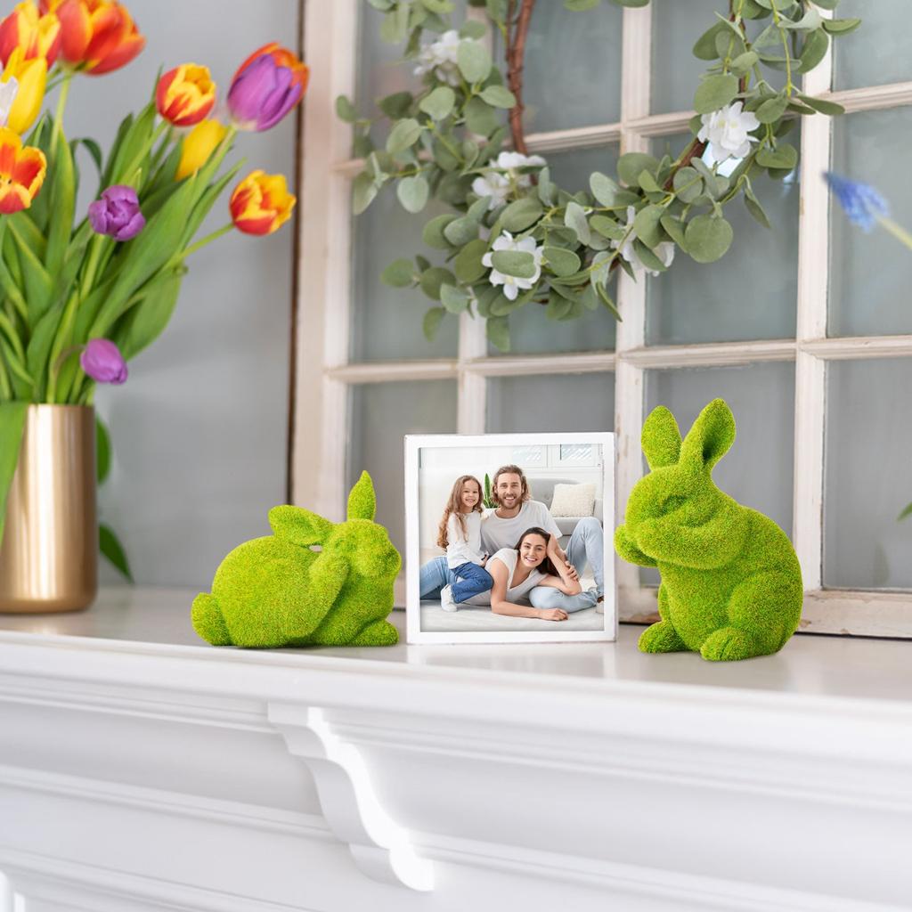 Beflockung Ostern Simulation Tier Ornamente Ostern Ornamente Ostern Geschenke Handwerk