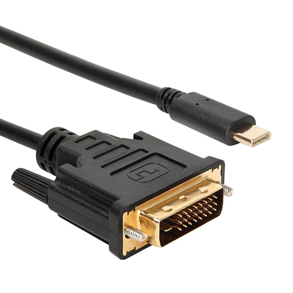 

Адаптер для ноутбука «папа-папа» Кабель-переходник USB C в DVI 4K @ 30 Гц Type-C в DVI