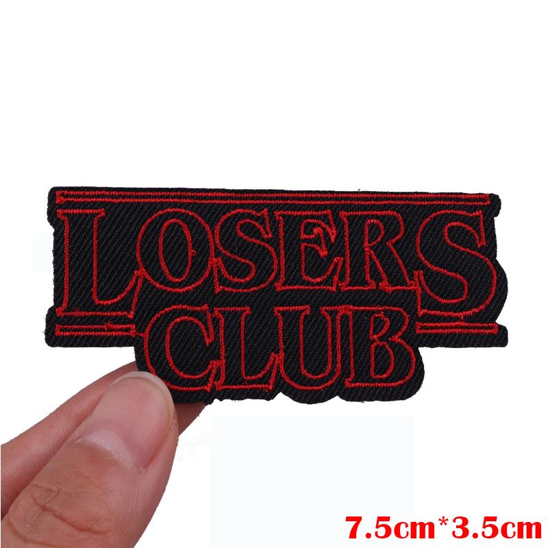 Hats Jeans Embridered DIY Letter Slogan Embroidery Sew Patch Iron On Patches For Clothing Thermoadhesive Patches Jackets DIY