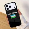 Uzbekistan Flag Coat Of Arms Phone Case For Apple iPhone 17 Air 16 Pro Max 15 Pro Max 14 13 12 11 Mini Back Cover