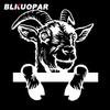 BLKUOPAR Little Goat Peeking Car Stickers Cute Animal Decal Scratch-Proof Die Cut Trunk Air Conditioner Car Styling