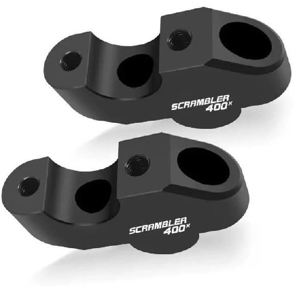 

Motorcycle Handlebar Riser Motorcycle Handlebar Risers For Speed 400 For Scrambler 400X 2024 2025 Pull-Back Handle Bar Increasing Height Mount Scr r400X