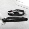 Real Carbon Fiber Key Fob Cover Auto Remote Case Shell for Porsche 718 911 Panamera Cayenne Macan Boxster Cayman Keychain Trim