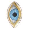 Unique Eye Designs Jewelry Dishes Sturdy Ceramic Fashion Home Accessory Organizers Portable for Trendy Women Daily Use