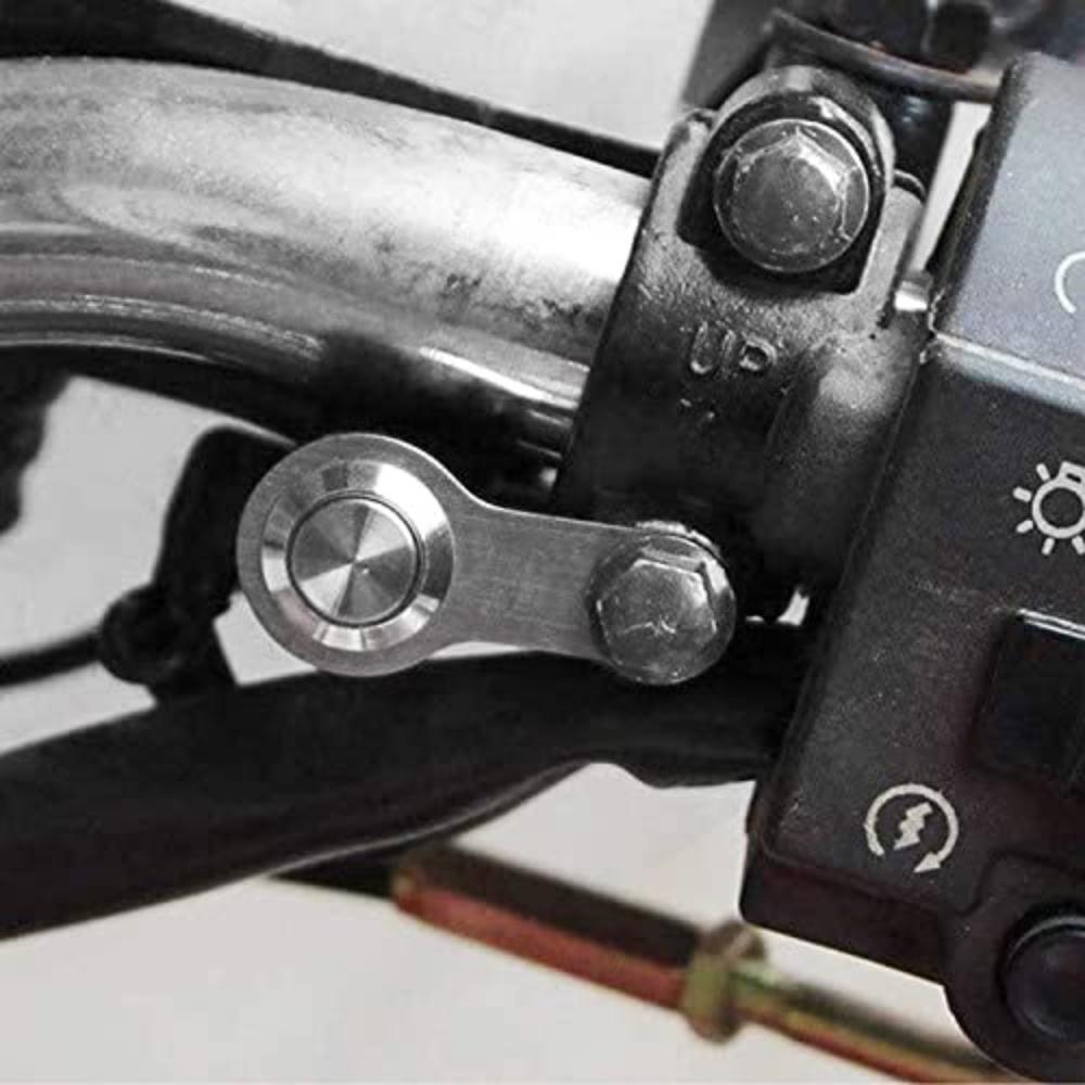 1 X 12 V Led Motorcycle Switch On-Off Headlight Fog Light Handlebar Adjustable Bracket Switch Button 22 Mm (7/8 Inches)