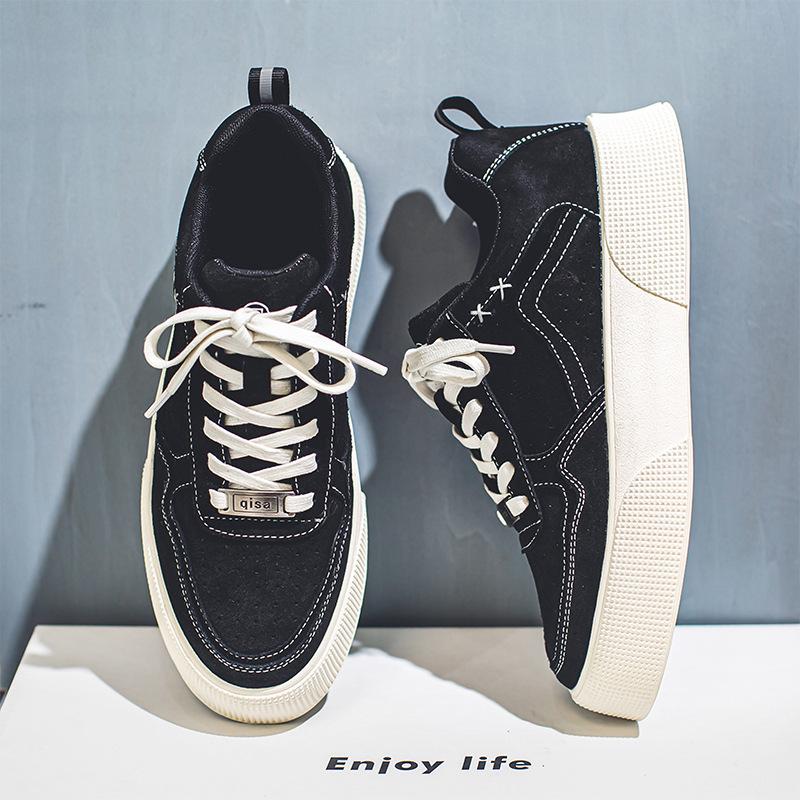3015 tooling shoes trendy men wear cowhide single product high-end board shoes original patch design casual shoes trend