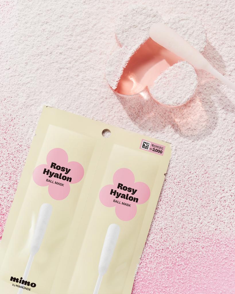 Mamonde Rosy Hyaluron Ball Mask (2-Count)