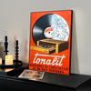 1PC Abstract Jazz Music Festival Record Player Symbol Art Poster Paper Print Home Living Room Bedroom Entrance Bar Restaurant