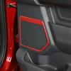 Side Door Panel Speaker Frame Decoration Trim Cover Loudspeaker for Ford F150 -2024 Car Interior Moulding Parts Accessories