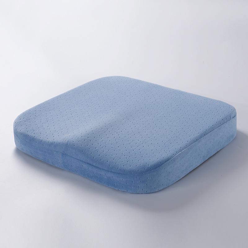 

Personalized Slow Rebound Memory Foam Square Seat Cushion with Logo for Office or Car 40*40*5.5cm