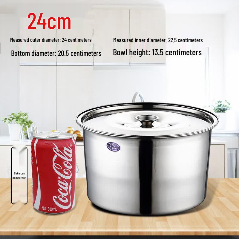 Qiwei Commercial 304 Stainless Steel Stockpot with Lid