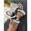 Bohemian Ethnic Women's Wedge Thick Sole Slides Platform Casual Beach Sandals
