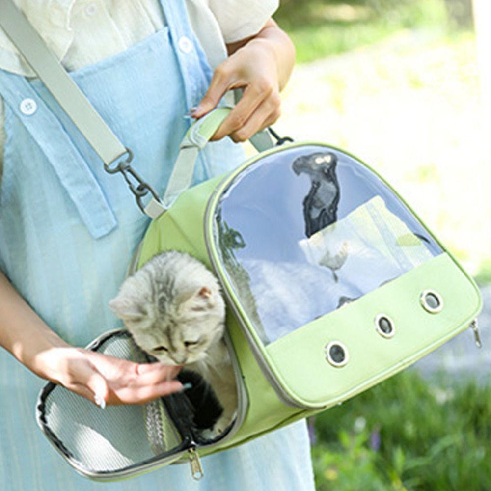 Breathable Cat Backpack Comfortable Parrot Carrier Bag Pet Accessories Pet Handbag  Pet Supplies