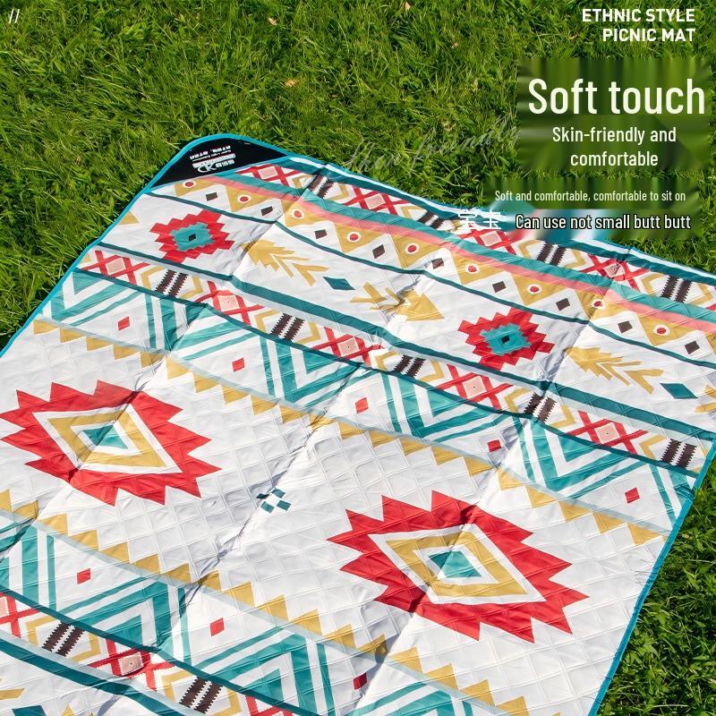 Ethnic Style Printed Picnic Mat