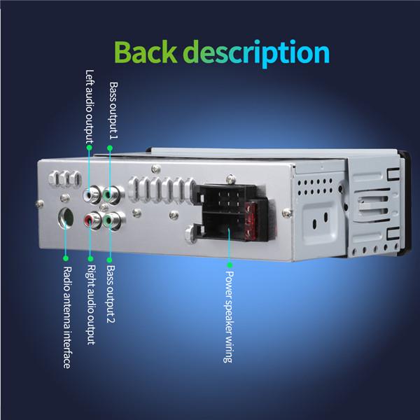 Universal Bluetooth car MP3 player card machine voice control