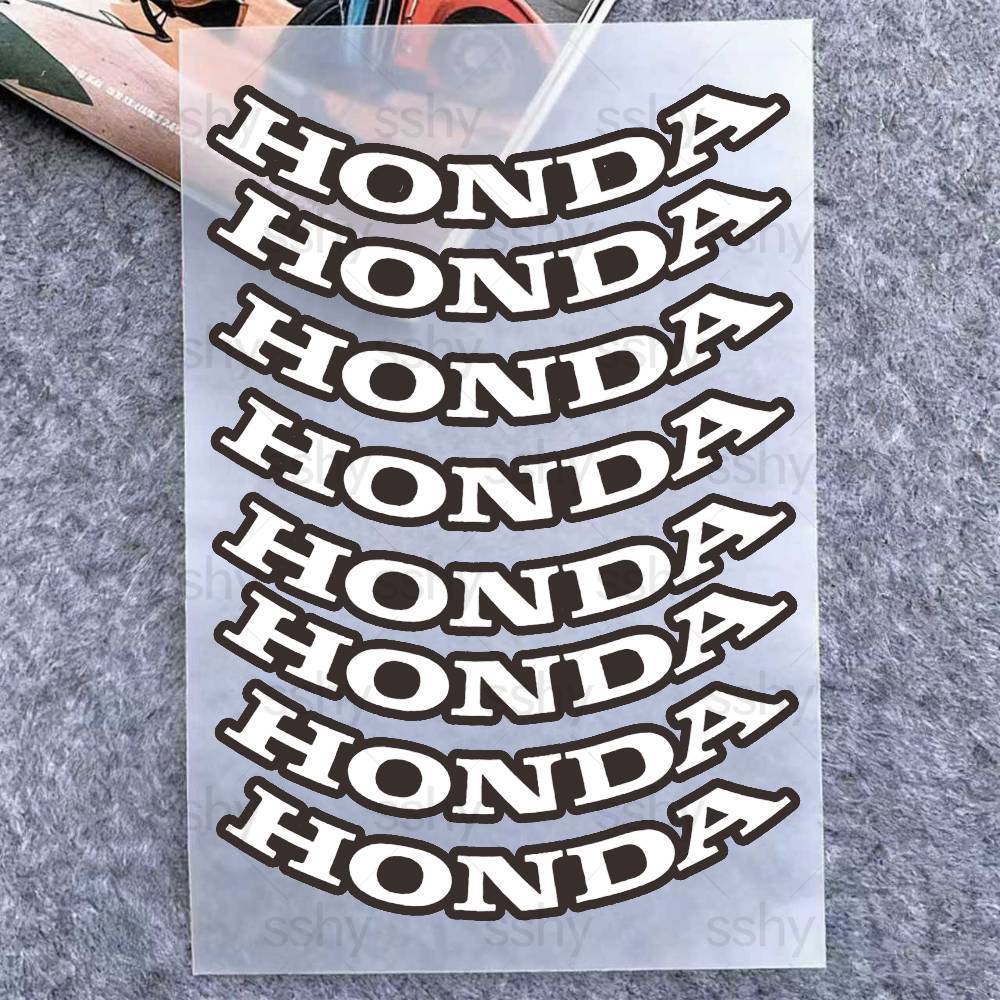 FIQ1 For Honda 18 colors Reflective motorcycle stickers, 3M safety warning at night in the dark scooter helmets