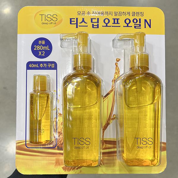 Tiss Deep Off Cleansing Oil 280ml x 2P + 40ml 280ml