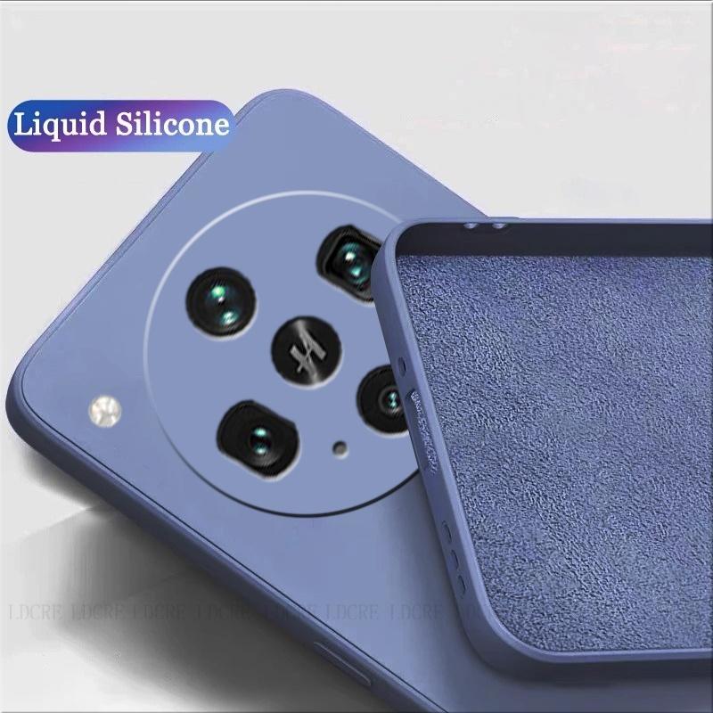 For OPPO Find X8 Ultra Case Cover Find X8 Ultra Capas Phone Back Liquid Silicone Shockproof TPU Soft Fundas OPPO Find X8 Ultra