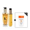 Kerastase Elixir Ultim Original Hair Oil 75ml + Refill 75ml Set + Bang Nutritive 80ml