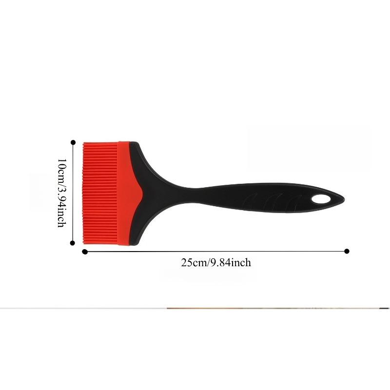 1 Stück Haushalt Backölpinsel Werkzeug Hitzebeständig Pfannkuchen Pfannkuchen Wischmopp Breiter Kopf Kein Haarausfall Lebensmittelqualität Silikon BBQ Pinsel
