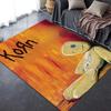 Korn Carpet Rug for Living Room Bedroom Home Sofa Decoration,Kids play Non-slip Floor Mat