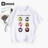 The Umbrella Academy Cha Cha Diego Vanya Luther Women T Shirts Gril Short Sleeve Casual Tops
