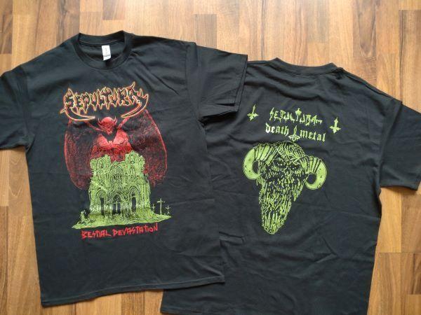 SEPULTURA vtg classic style unisex black tshirt QT8139 XL