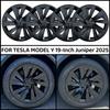 4PCS 19 Inch For Tesla Model Y Juniper 2025 Hubcap Car Replacement Performance Automobile Wheel Cover Full Rim Caps Accessories