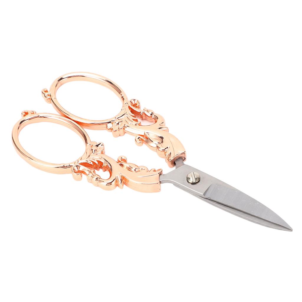 Sewing Embroidery Scissors Multifunctional Vintage European Stainless Steel Stitch Scissors