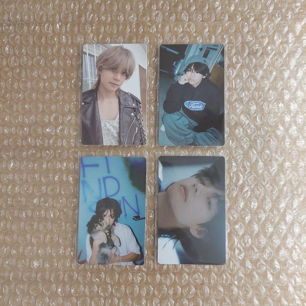 [USED] BTS Layover Power Steering Korean Trading Card V Official