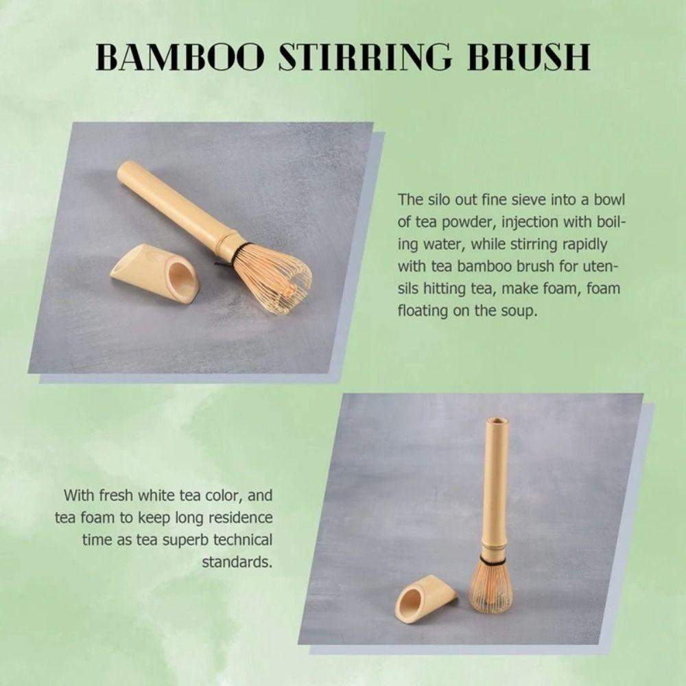 Durable Tea Brush Easy To Clean Tea Whisk Tea Accessories Stir Brush Kitchen