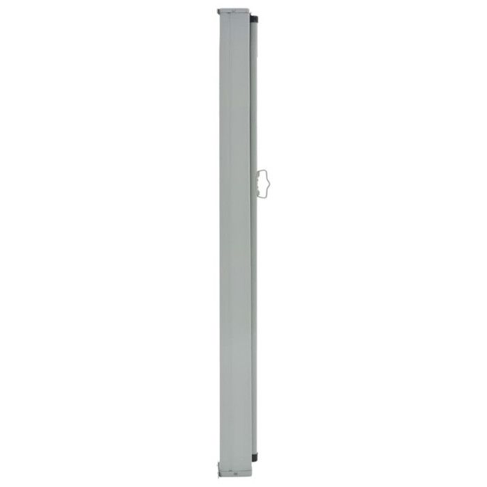 VidaXL Auvent Latéral Rétractable de Patio Store Latéral Brise-vue Abri Soleil Jardin Terrasse Balcon Exterieur Résistant 48353