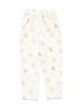 Gelato Pique Plush Print Long Pants PKCP251454 OWHT Kids'