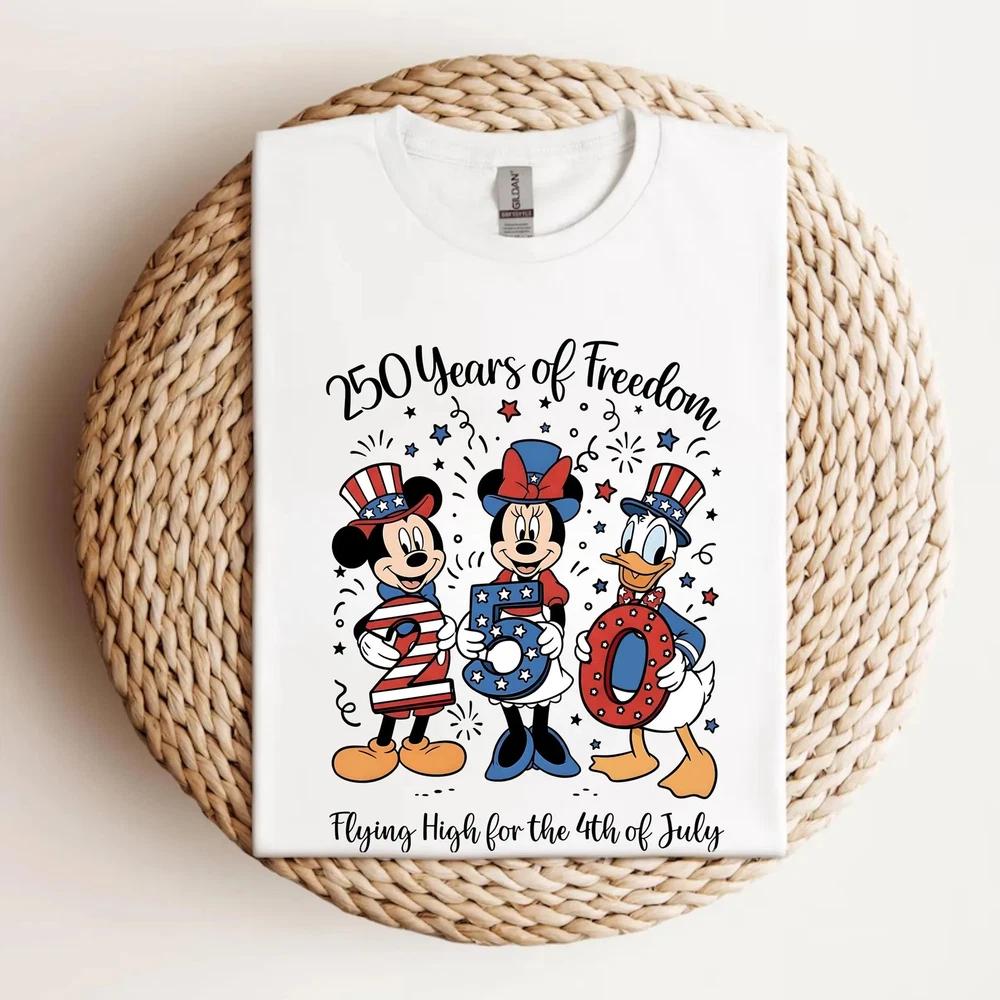 Patriotic 4th Of July Family 250th Anniversary America Tshirt 1 S