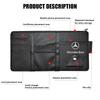 PU Car Vehicle Sun Visor Sunglasses Eyeglasses Glasses Holder Storage Clip Stickers For Mercedes Benz A B C E S AMG CLA CLK GLA