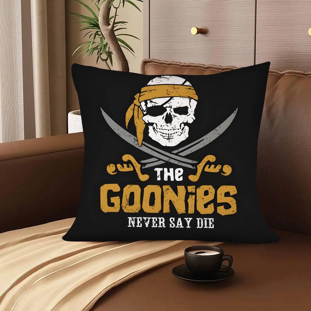 1Pc The Goonies Pillow Case Fashion Square Pillowcase Bedroom Sofa Room Ins Decoration Leisure