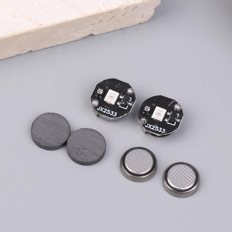 Mini Magnetic Switch LED Lamp for Dollhouse Lighting Tiny Model Toy Eyes Accessories Compact Design for DIY Craft Scenes