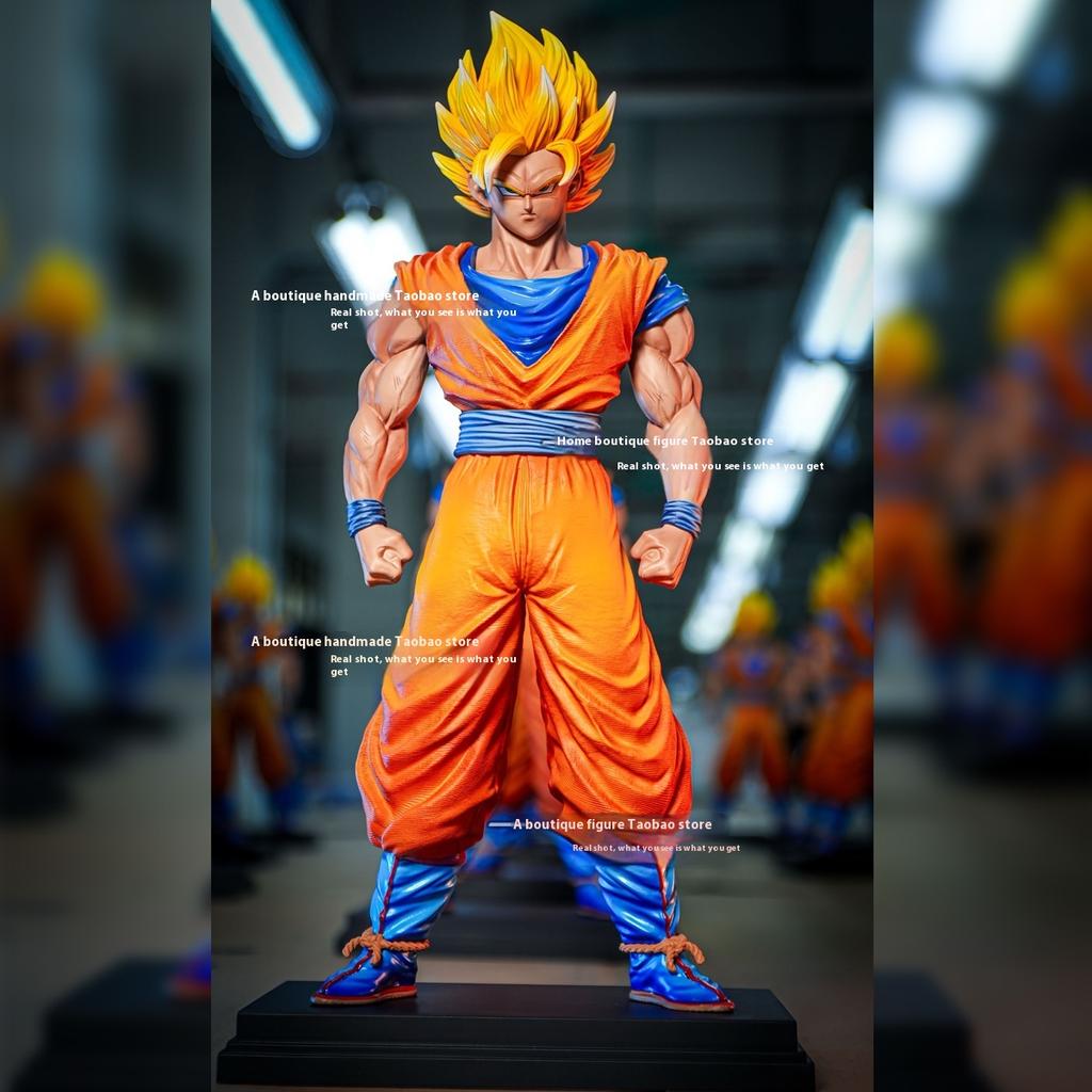 JT Studio Dragon Ball Z Super Saiyan 2 Goku 30cm Fully Painted GK Statue - Celestial Path Premium Anime Collectible Figure
