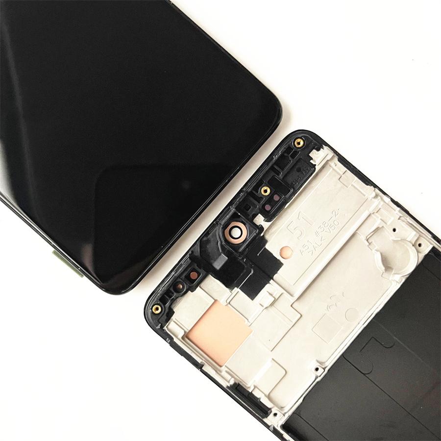 LCD Touchscreen Digitizer Display mit Rahmen für Für Samsung Galaxy A51 A515